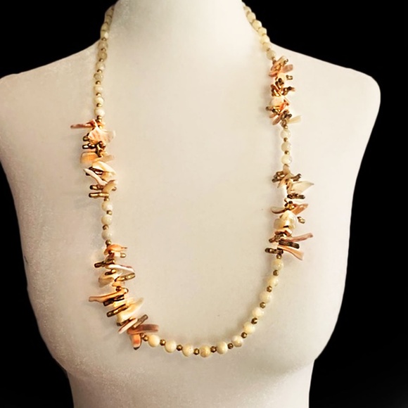 70s signed Miriam Haskell authentic pearl Necklace - Picture 2 of 7